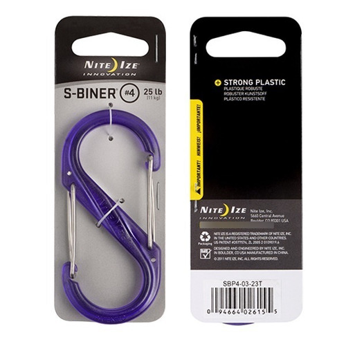 Nite Ize S-Biner® Plastic Dual Carabiner #4