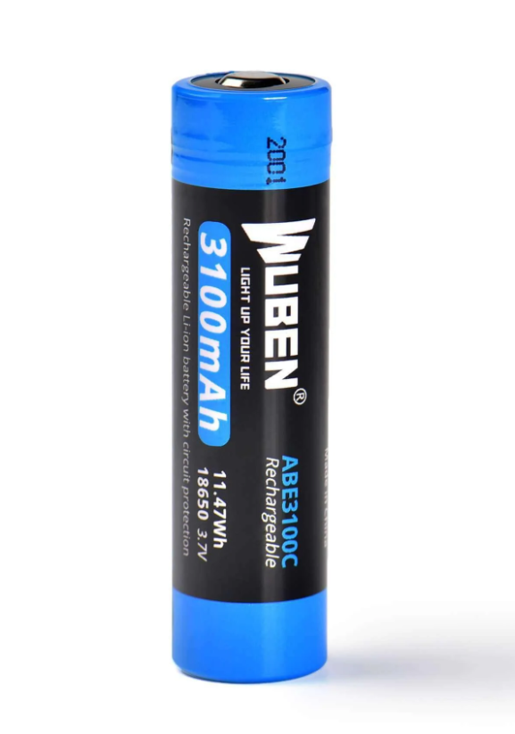 Wuben 18650 Battery - 3400mAh