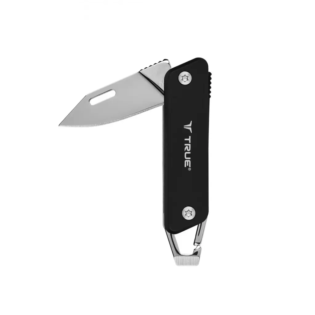 True Utility Modern Key Chain Knife - Black