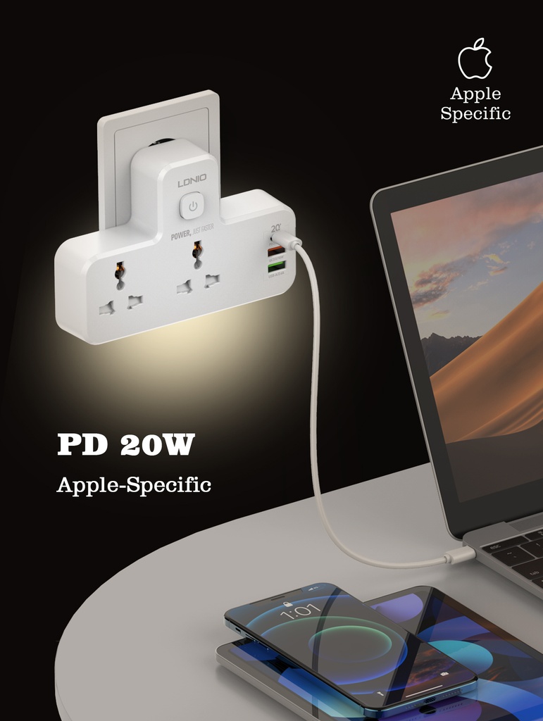 LDNIO POWER SOCKET SC2311