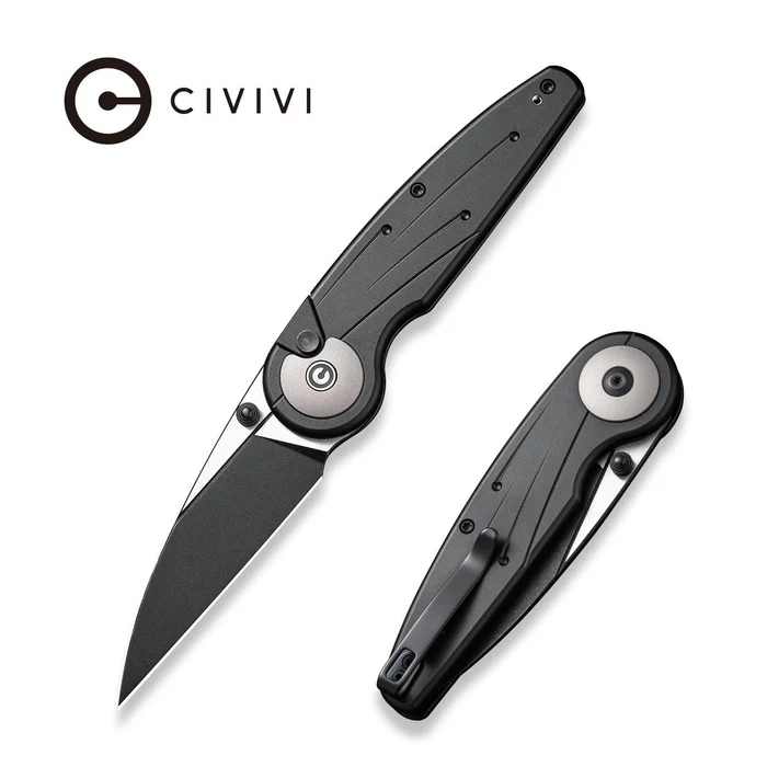 CIVIVI Starflare Thumb Stud & Button Lock Knife Aluminum Handle