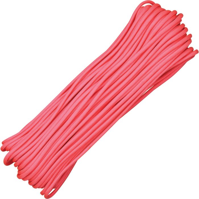 Atwood Parachute Cord Pink 100 ft