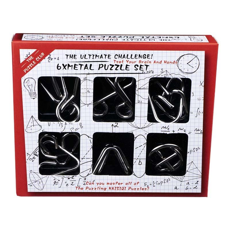 BRAIN PUZZLE - RED SET 