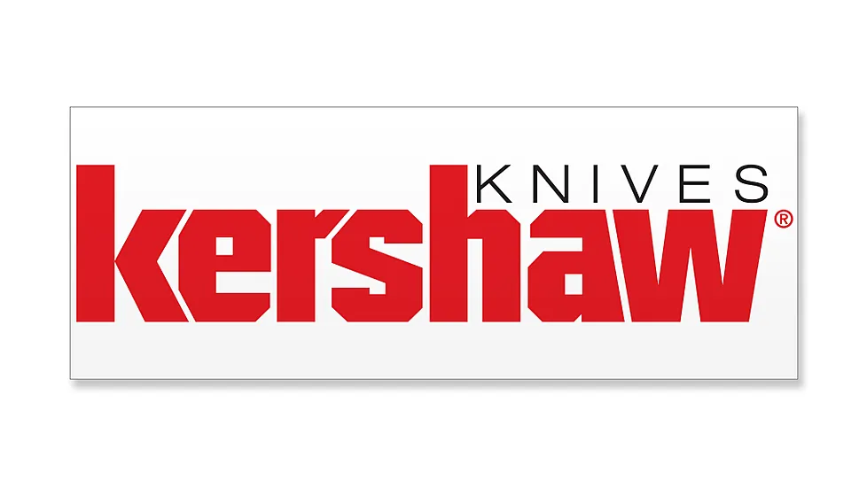 KERSHAW DECAL 12" X 4.5" CLEAR Sticker