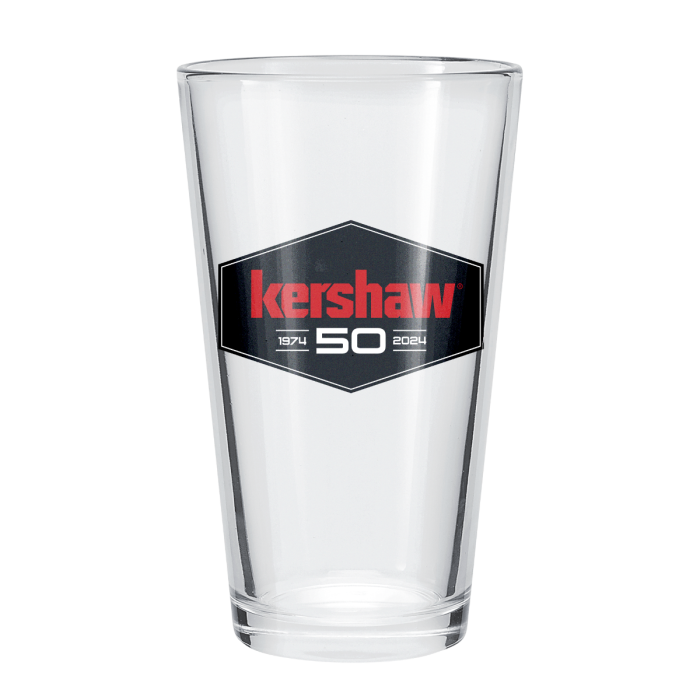 Kershaw 50 Year Pint Glass
