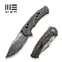 WE KNIFE Swiftfin Flipper & Thumb Hole Knife Titanium Handle