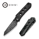 CIVIVI Vision FG Micarta - Damascus 