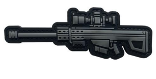 Tsno 3D GUN PVC PATCH