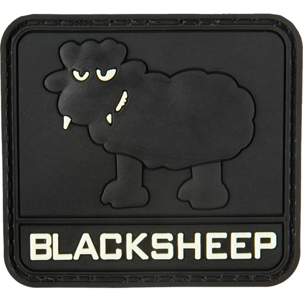 Tsno Big Glow BlackSheep PVC Patch