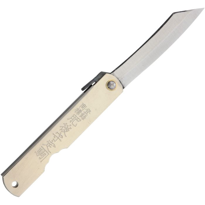 Higonokami No 4 Silver Folder 