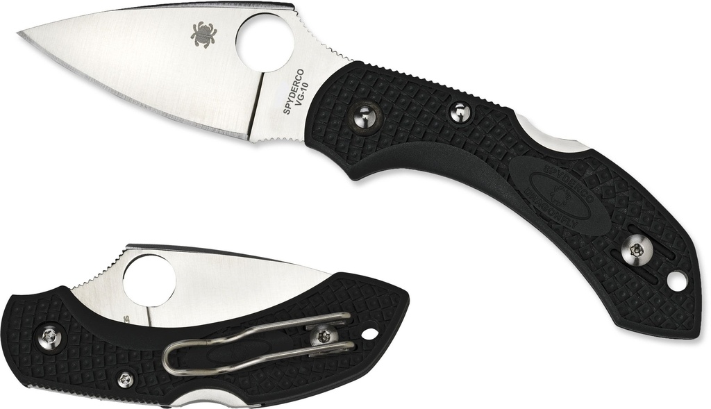 Spyderco Dragonfly 2 Black FRN Handles