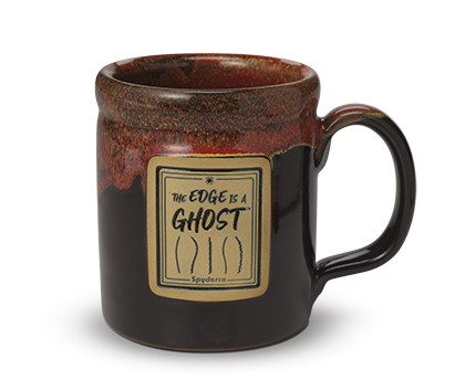 Spyderco The Edge is a Ghost Pottery Mug