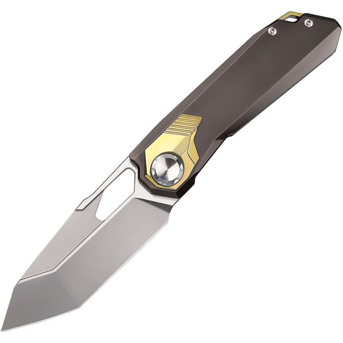 REMETTE Peregrine Falcon Linerlock Ti Brown 