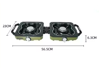 Buerk Double Folding Stove