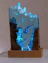 Resin LED Light Set Shark Hammerhead Small 
