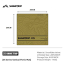 Shine trip Tactical Picnic Mat Sand - Medium