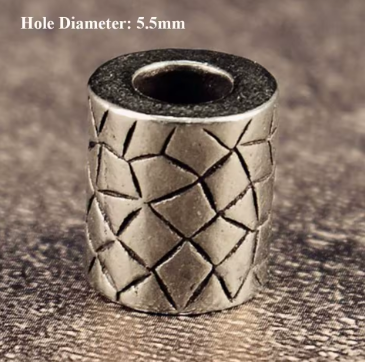 Beads Handmade lines - Silver
