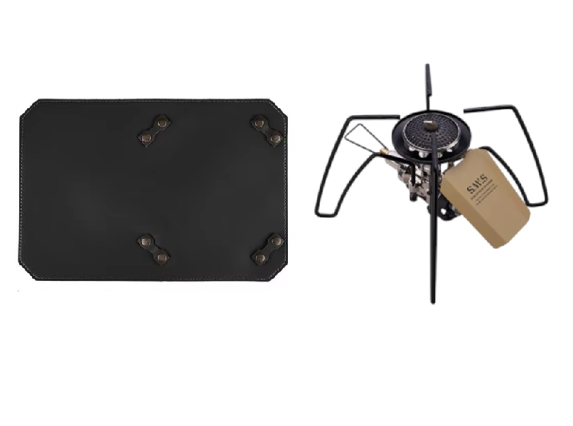 Wellhike Spider Stove Tan With Black Leather