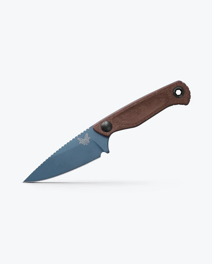 Benchmade Dacian- Brown Canvas Micarta