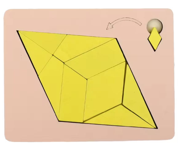 BRAIN PUZZLE Wood Fit The Shape