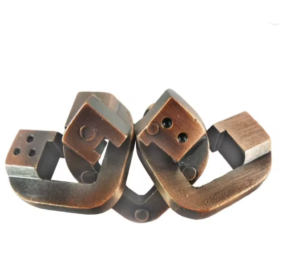 BRAIN PUZZLE Metal Teasers 7774-9