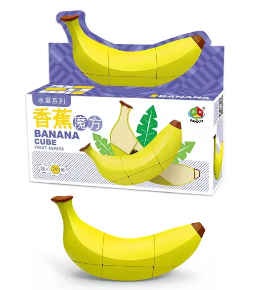 BRAIN PUZZLE FRUITS CUBIC Banana