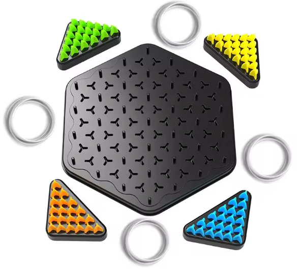 BRAIN PUZZLE Triangle Chess