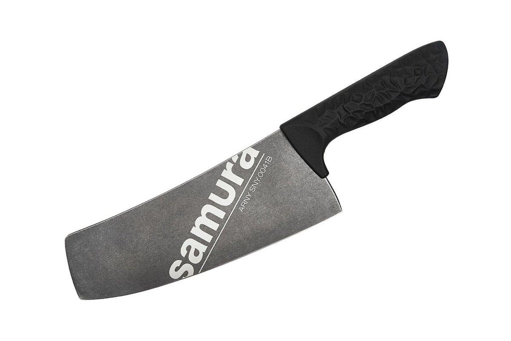 Samura ARNY Stonewash Modern Cleaver 8.2" Black