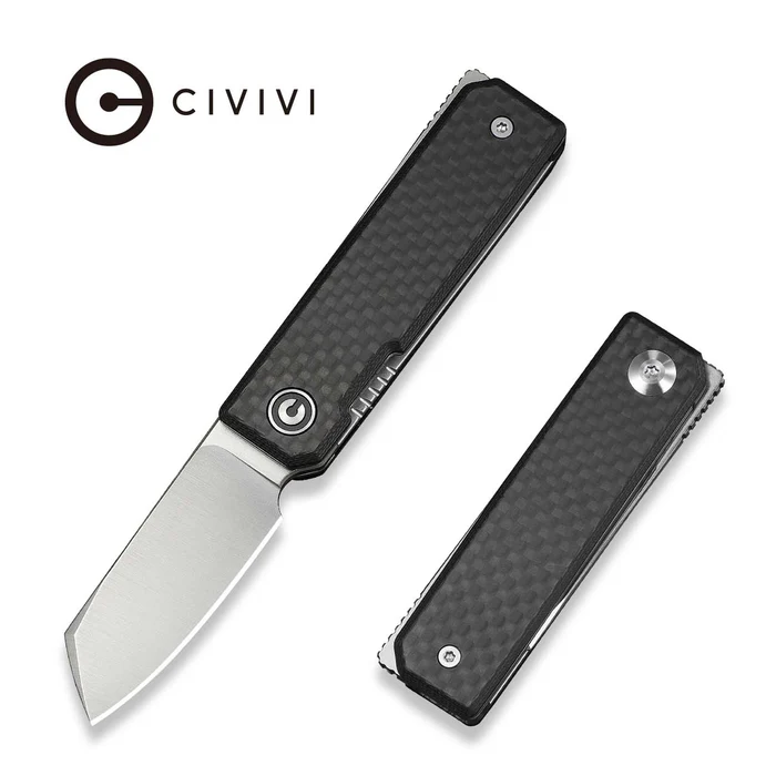 CIVIVI Kukei Front Flipper - Twill Carbon Fiber