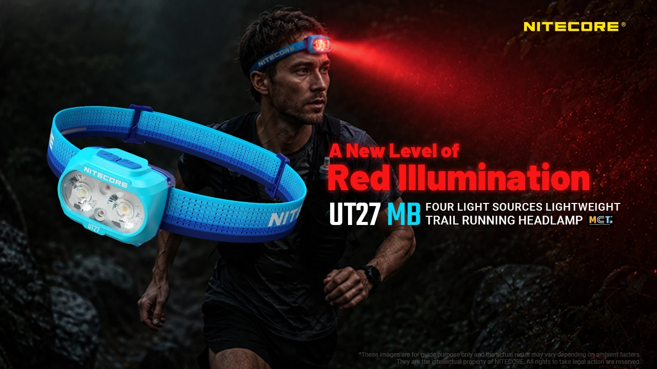 Nitecore UT27 MB - Blue ( High-output red light with a max out of 150 Lumens