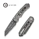 CIVIVI Pragma Prime Aluminum - Damascus 