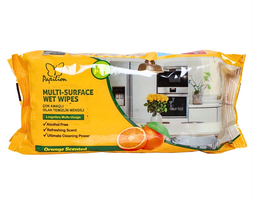 Papilion Multi-Surface Wet Wipes 80 pcs