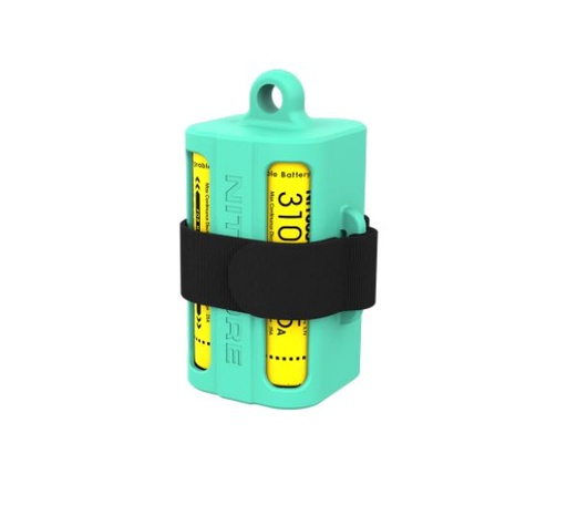 [Nbm40 - lite blue] Nitecore Battery Magazine - lite blue