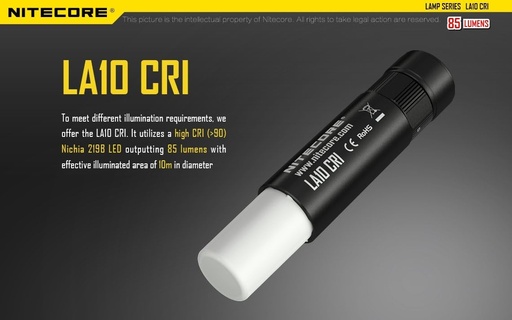[LA10 CRI] Nitecore Lantern LA10 CRI